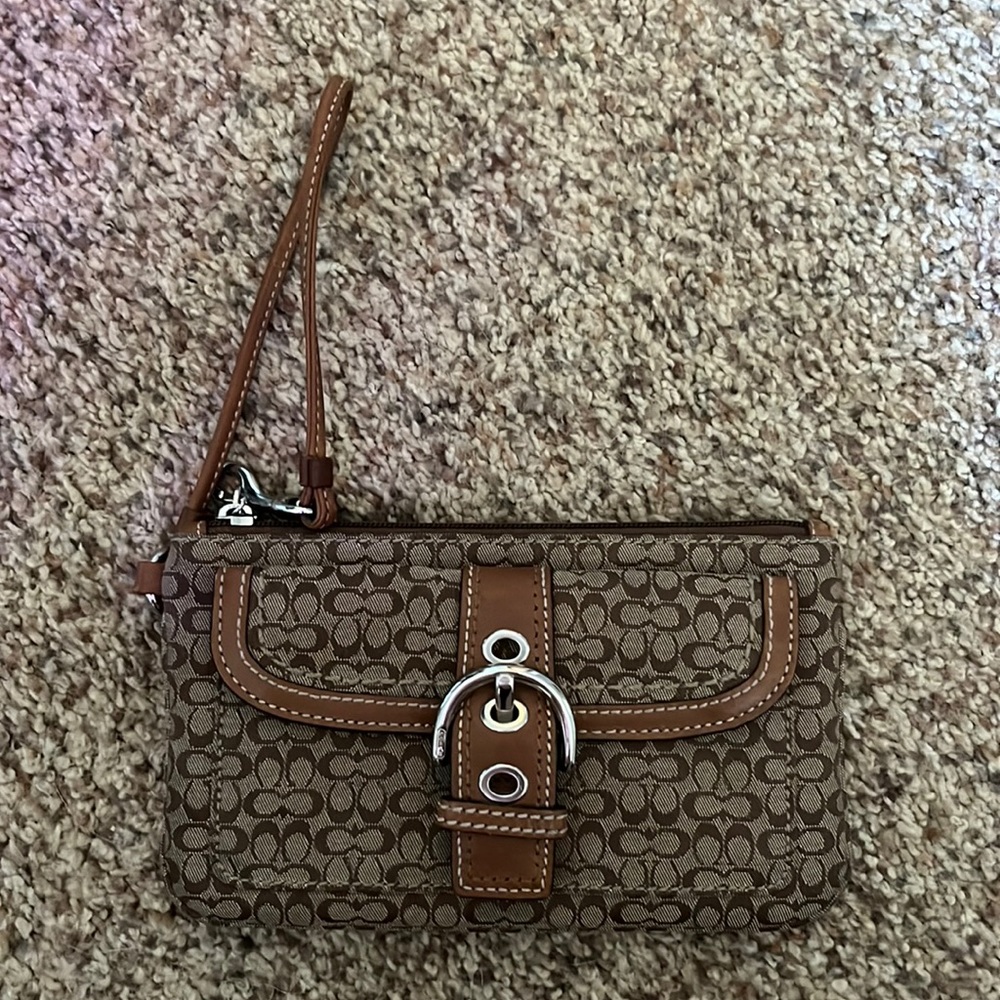 Coach wristlet